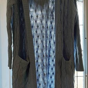 Cozy Knit Open-Front Cardigan